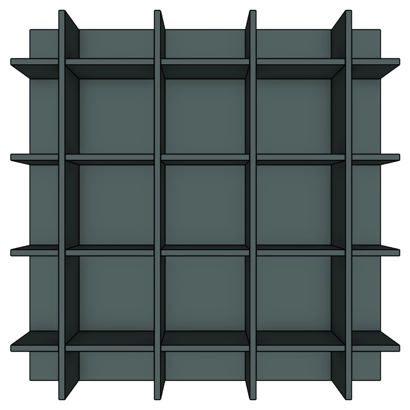 Модель GRID-01 вид спереди